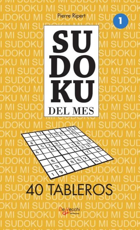 Sudoku del mes 1 - 40 tableros:40 tableros para jugar sin parar