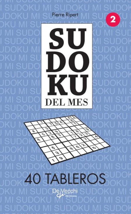 Sudoku del mes 2 - 40 tableros:40 tableros para jugar