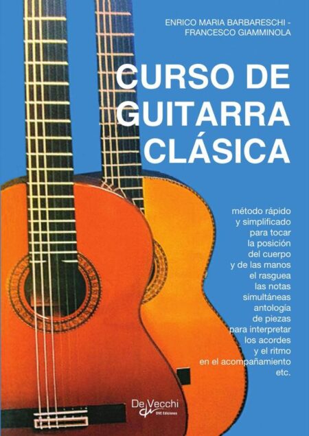 Curso de guitarra clásica:Técnica, acordes y piezas sencillas