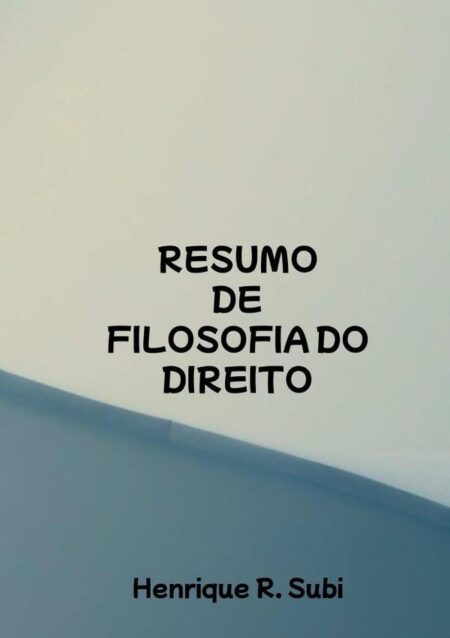 Resumo De Filosofia Do Direito