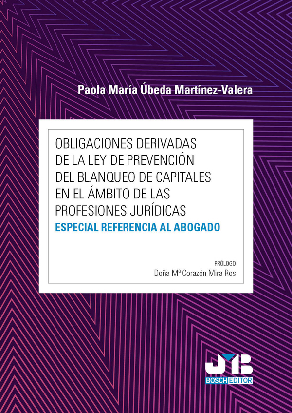 Obligaciones derivadas de la Ley de prevención del blanqueo de capitales en el ámbito de las profesiones jurídicas:Especial referencia al abogado