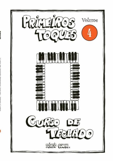 Curso De Teclado Primeiros Toques - Volume 4