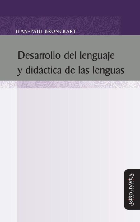 Desarrollo del lenguaje y didáctica de las lenguas