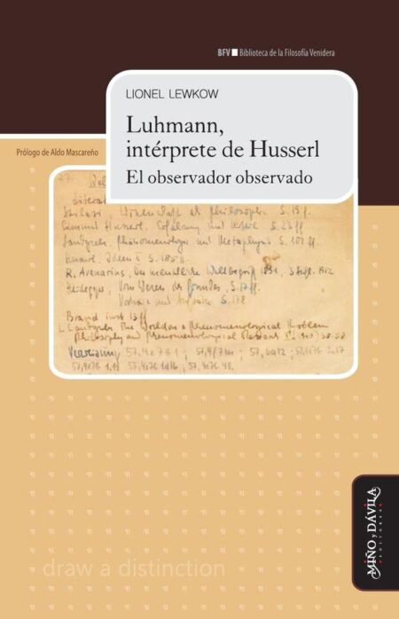 Luhmann, intérprete de Husserl:El observador observado