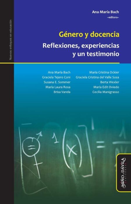 Género y docencia:Reflexiones, experiencias y un testimonio