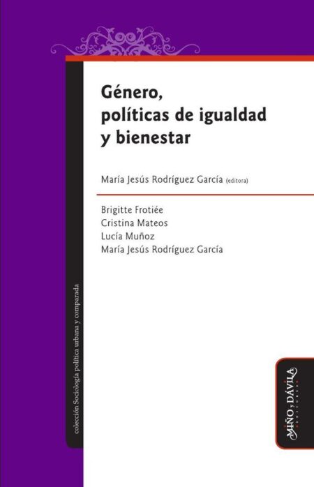Género, políticas de igualdad y bienestar