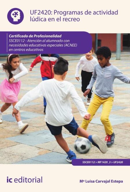 Programas de actividad lúdica en el recreo. SSCE0112 - Atención al alumnado con necesidades educativas especiales (ACNEE) en centros educativos