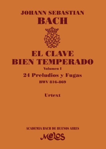 BA13379 - El clave bien temperado - Volúmen 1
