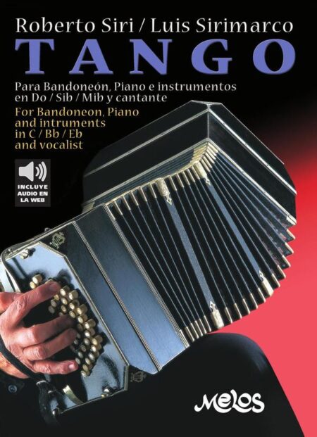 BA13800 - Tango:Para bandoneón, piano e instrumentos en Do, Sibm Mib y cantante