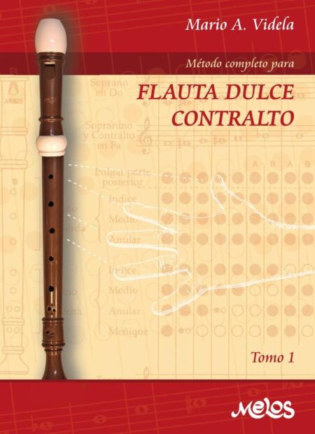 BA13064 - Método completo para flauta dulce contralto - Tomo 1