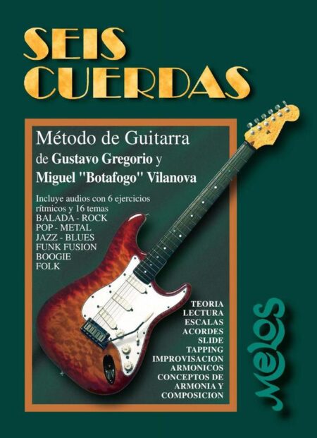 BA13494 - Seis cuerdas:Método de guitarra