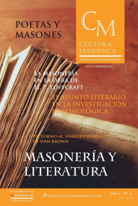 Cultura masonica 4:Masonería y literatura