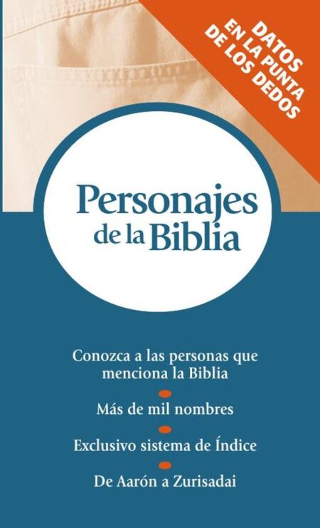 Personajes de la Biblia:Serie Referencias de bolsillo