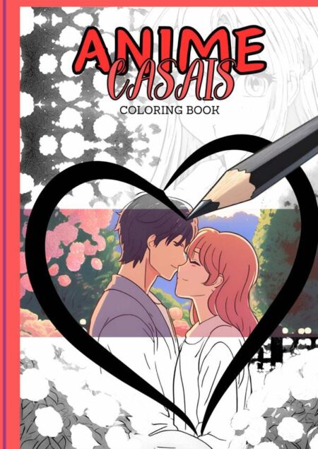 Anime Casais:Coloring Book