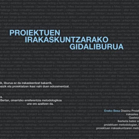 Proiektuen irakaskuntzarako gidaliburua