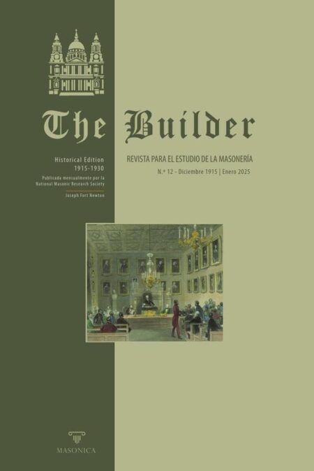 The Builder N.º 12:Revista para el estudio de la masonería