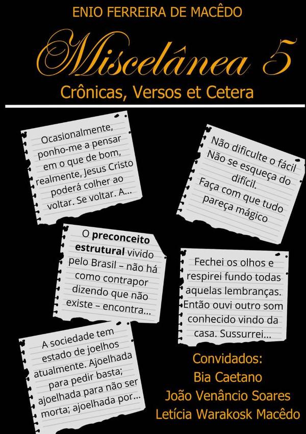 Miscelânea 5:Crônicas, Versos et Cetera