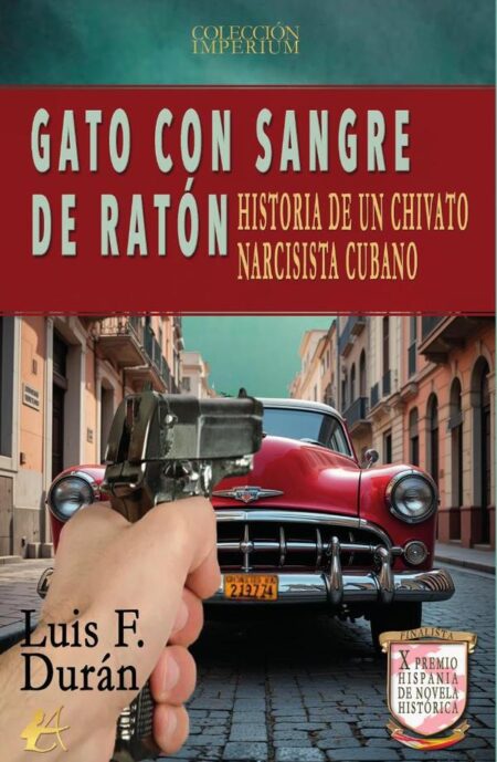 Gato con sangre de ratón