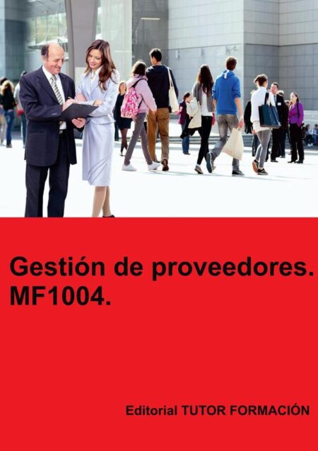 Gestión de Proveedores. MF1004.