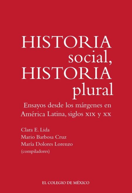 Historia social, historia plural.:Ensayos desde los márgenes en América Latina, siglos XIX y XX