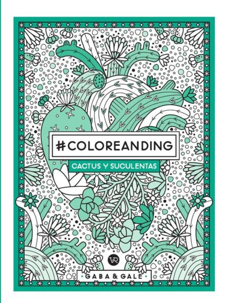 #Coloreanding: Cactus y suculentas