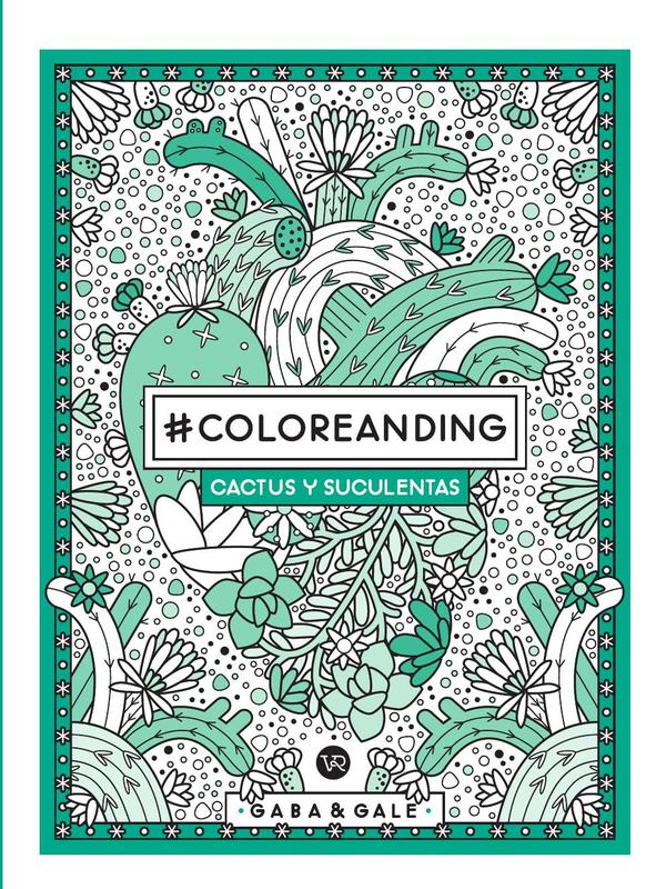 #Coloreanding: Cactus y suculentas