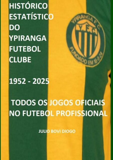 Histórico Estatístico Do Ypiranga Futebol Clube 1952 - 2025