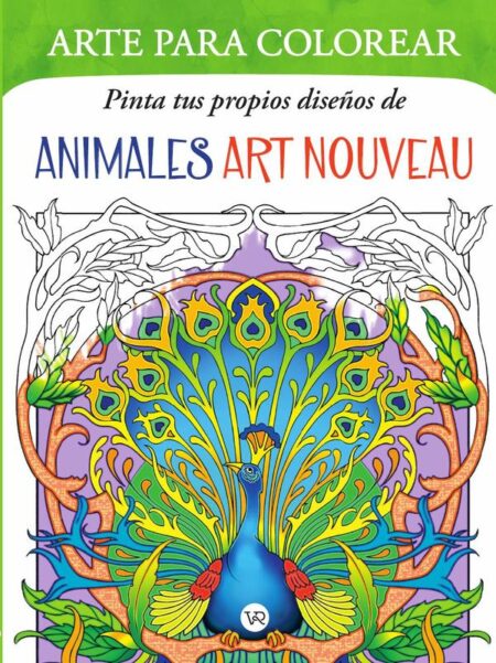 Pinta tus propios diseños de: Animales Art Nouveau
