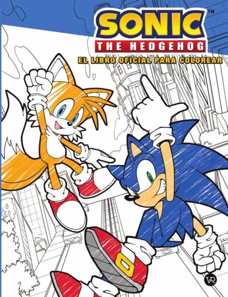 Sonic The hedgehog:El libro oficial para colorear