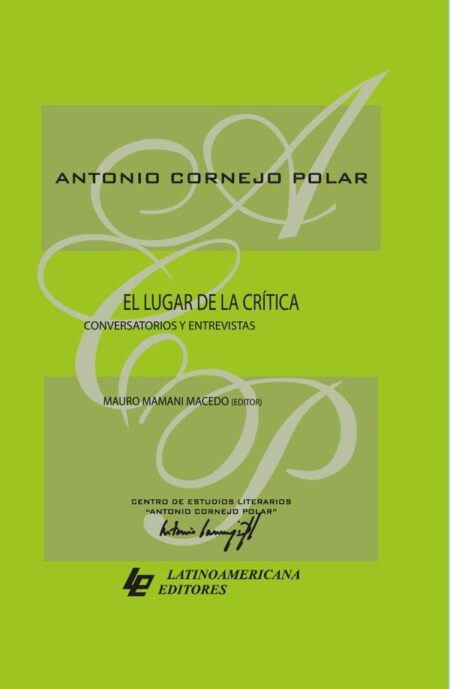 El lugar de la crítica.:Conversatorios y entrevistas
