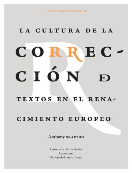 La cultura de la corrección de textos en el Renacimiento europeo