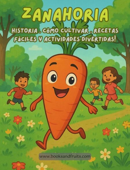 Zanahoria:Su historia, cultivo, recetas y diversión