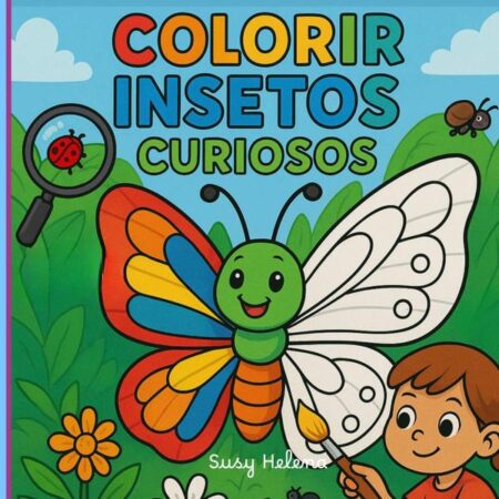 Colorir:insetos curiosos