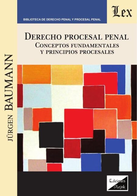 Derecho procesal penal:Parte general