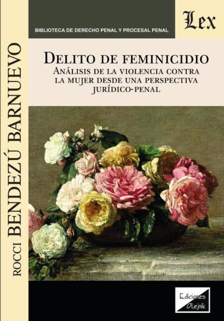 Delito de feminicidio