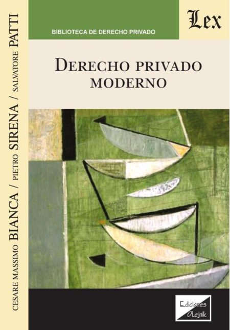 Derecho privado moderno