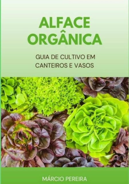 Alface Orgânica:Guia de Cultivo em Canteiros e Vasos