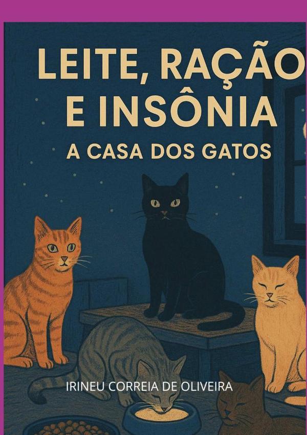 Leite, Ração E Insônia:A casa dos gatos