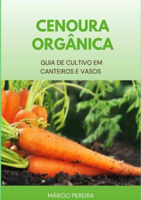 Cenoura Orgânica:Guia de Cultivo em Canteiros e Vasos