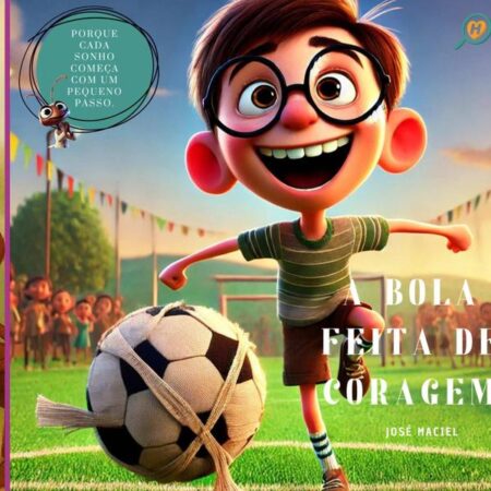 A Bola Feita De Coragem:Um livro infantil sobre superação e inclusão. Ideal para crianças de 5 a 9 anos. (História de autoestima e coragem nº1)