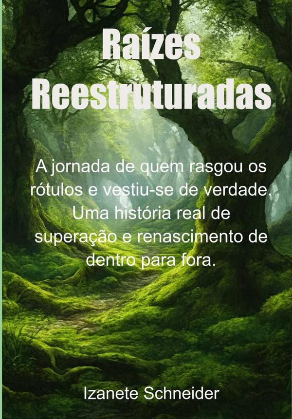 Raízes Reestruturadas:A jornada de quem rasgou os rótulos e vestiu-se de verdade. Uma história real de superação e renascimento de dentro para fora.