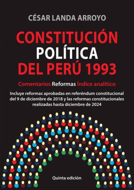 Constitución política del perú 1993.:QUINTA EDICIÓN