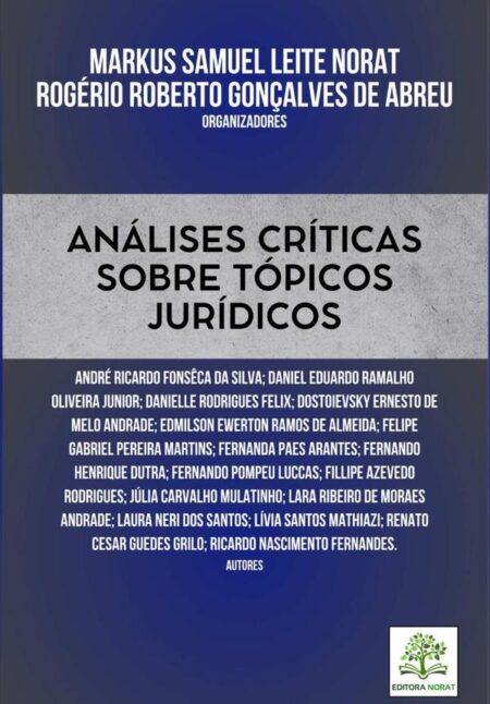 Análises Críticas Sobre Tópicos Jurídicos