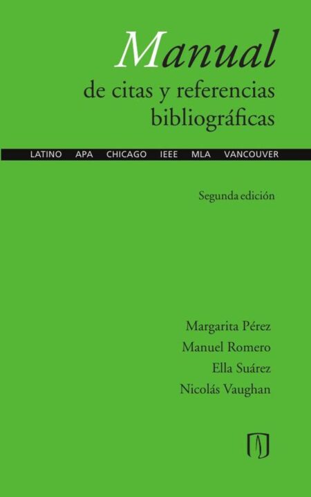 Manual de citas y referencias bibliográficas