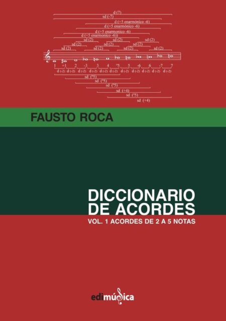 Diccionario de acordes:Vol.1 ACORDES DE 2 A 5 NOTAS