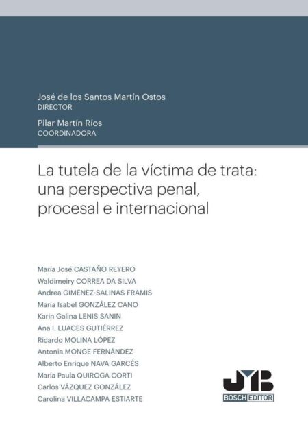La tutela de la víctima de trata: una perspectiva penal, procesal e internacional.