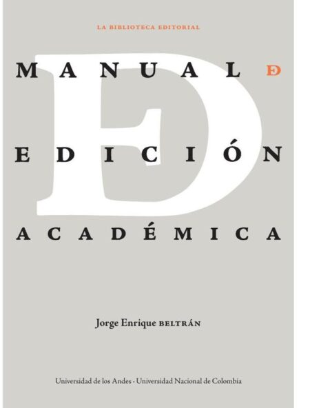 Manual de edición académica