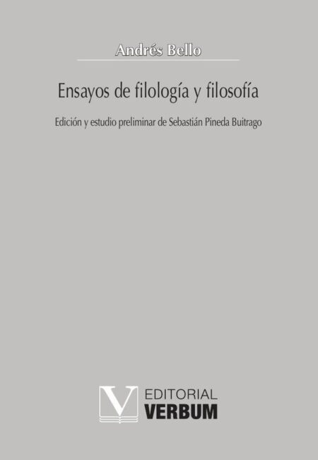 Ensayos de filología y filosofía:Ensayos de filología y filosofía