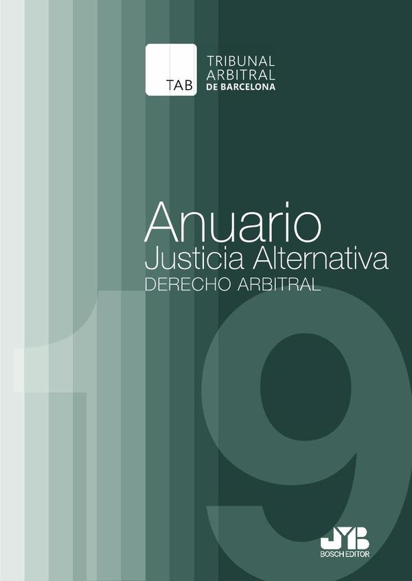 Anuario Justicia Alternativa, Número 15, Año 2019