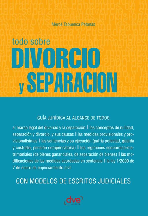 Todo sobre divorcio y separación